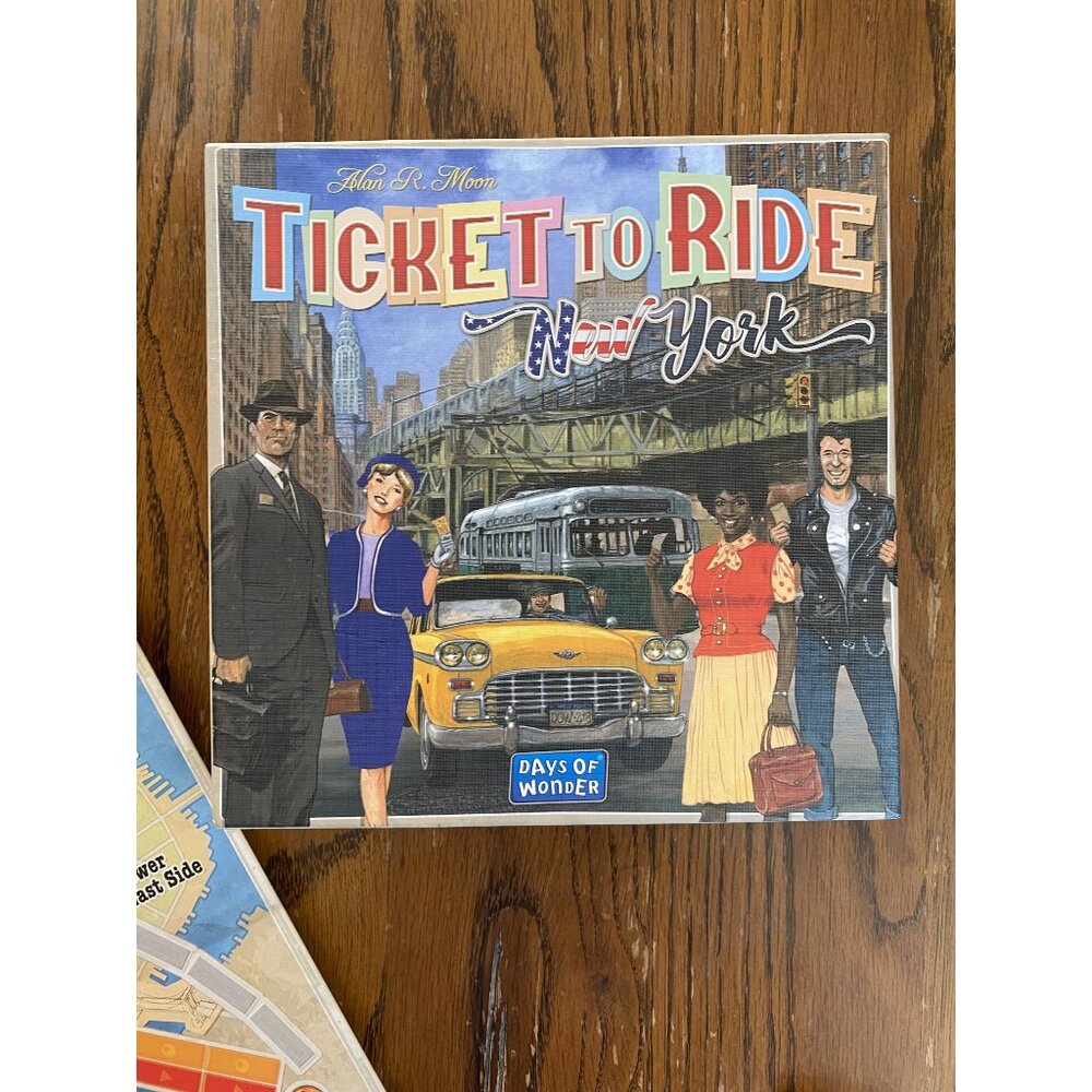 Ticket To Ride New York Board Game By Days Of Wonder